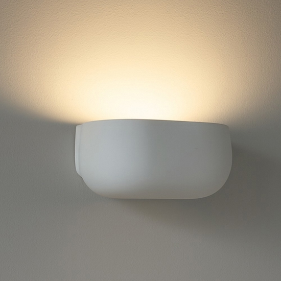 Applique di gesso design moderna bianca sforzin mysia