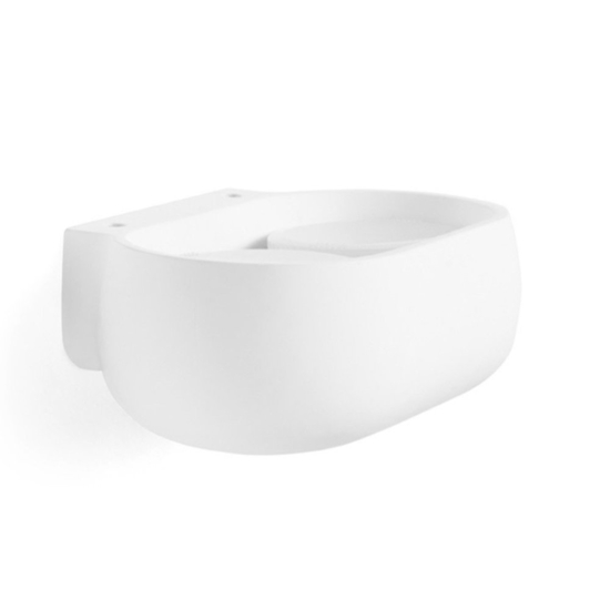 Applique di gesso design moderna bianca sforzin mysia