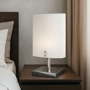 Abat-jour camera da letto in vetro toplight mad