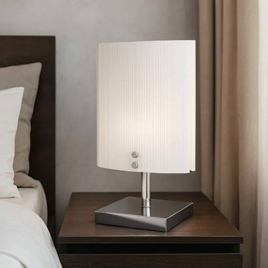 Abat-jour camera da letto in vetro toplight mad