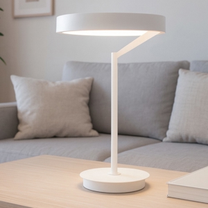 Gea luce criseide lampada da tavolo moderna led 3000k biemissione bianca