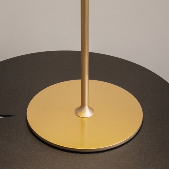 Maytoni ai collaboration lampada da tavolino portatile oro led da 2200k a 4000k