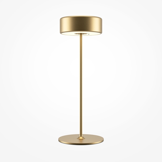 Maytoni ai collaboration lampada da tavolino portatile oro led da 2200k a 4000k