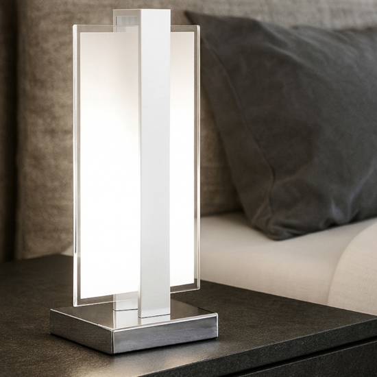 Lampade da comodino moderne bianca per camera da letto