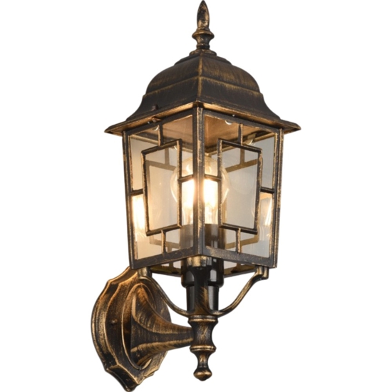 Applique per esterno classico lanterna ruggine Applique per esterno classico lanterna ruggine