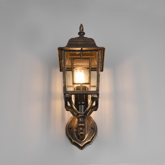 Applique per esterno classico lanterna ruggine Applique per esterno classico lanterna ruggine