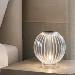 Diamond tl1 ideal lux abat jour lampada da comodino senza fili ricaricabile
