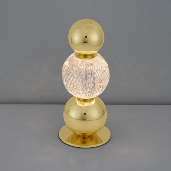 Lampada da comodino oro per camera da letto contemporanea