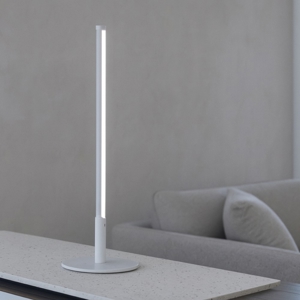 Lampada da tavolo moderna yoko ideal lux bianca led 3000k