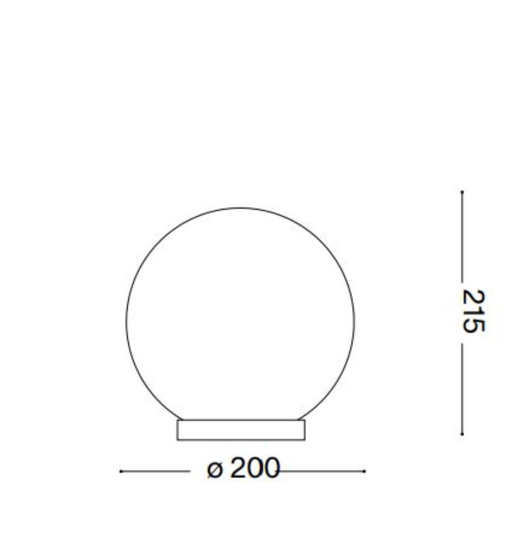 Carta tl1 d20 lampada abat-jour ideal lux bianca per camera da letto