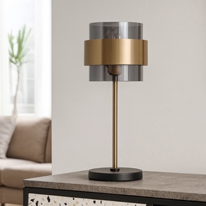 Lampada da tavolo per cassettone madia design moderno