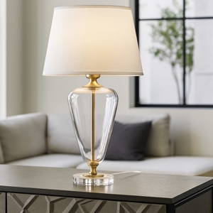 Visualizza i dettagli per Maytoni lume di vetro trasparente per salotto classico verde Maytoni lume di vetro trasparente per salotto classico verde