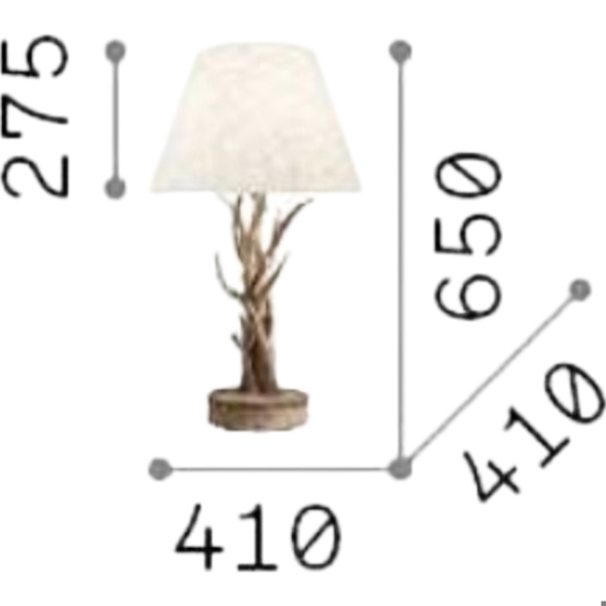 Ideal lux chalet tl1 lampada da tavolo per chalet montagna Ideal lux chalet tl1 lampada da tavolo per chalet montagna