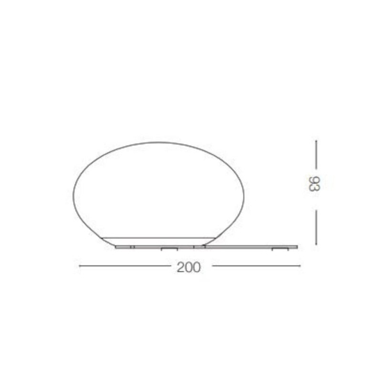 Abat-jour lampada ideal lux ninfea tl1 ottone da comodino