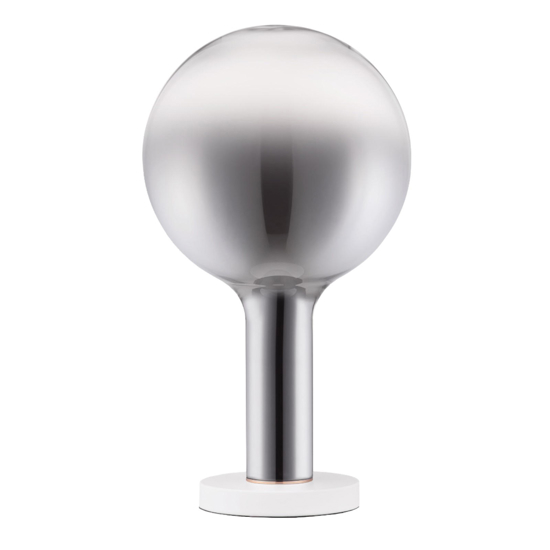 Lampada da tavolo design moderna vetro fume Lampada da tavolo design moderna vetro fume