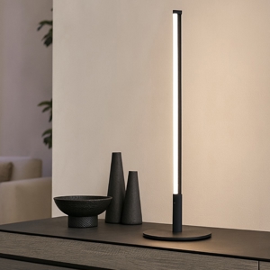 Yoko ideal lux lampada da tavolo per salotto led 3000k nero
