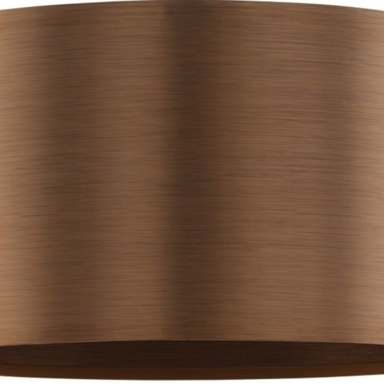 Saganto eglo lampada da tavolo moderna marrone paralume colore rame