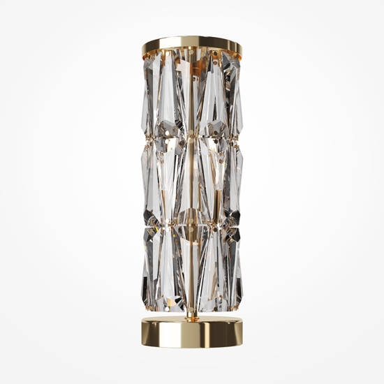 Lampada da tavolo puntes per salotto oro in cristallo maytoni Lampada da tavolo puntes per salotto oro in cristallo maytoni