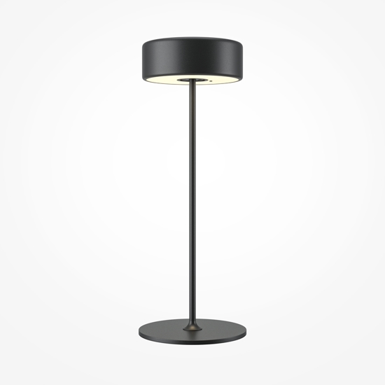 Maytoni ai collaboration lampada da tavoino portatile nera led da 2200k a 4000k
