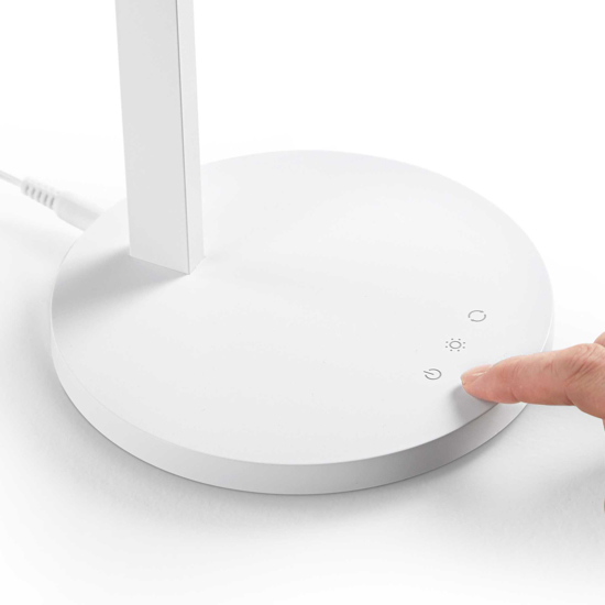 Pivot tl ideal lux lampada da scrivania led touch dimmer bianca moderna Pivot tl ideal lux lampada da scrivania led touch dimmer bianca moderna