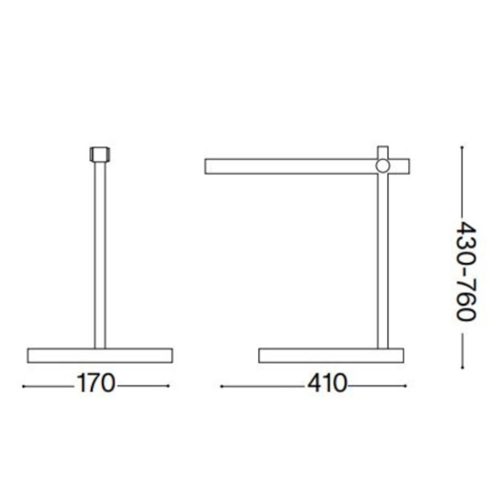 Pivot tl ideal lux lampada da scrivania led touch dimmer bianca moderna Pivot tl ideal lux lampada da scrivania led touch dimmer bianca moderna