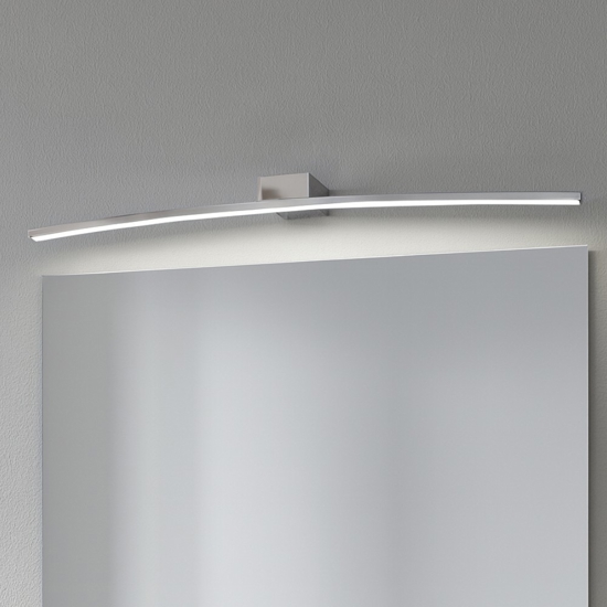 Applique da bagno cromo 4000k top light curved
