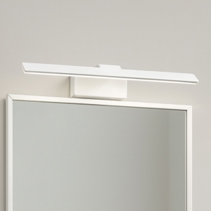 Applique per specchio da bagno 6w 3000k metallo bianco isyluce fp