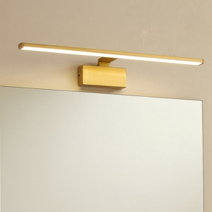 Alma ap d81 ottone applique per specchio bagno ideal lux