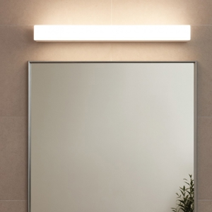 Linea light kioo applique da bagno per specchio bianco 24w 3000k