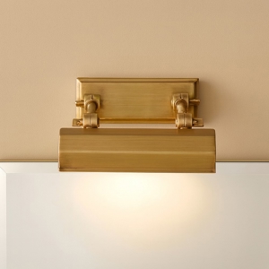 Applique da bagno ottone anticato 