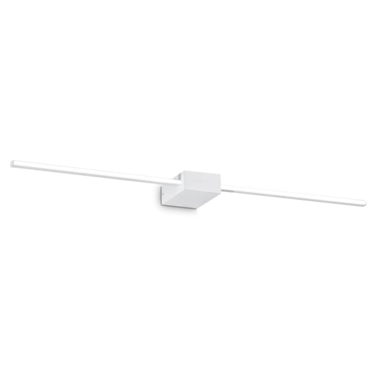 Applique bagno bianca led 13w theo ap d075