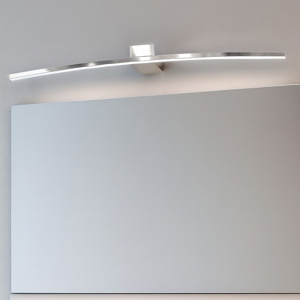 Applique da bagno cromo 3000k top light curved