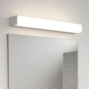 Applique linea light da specchio alluminio  kioo led 14w 3000k