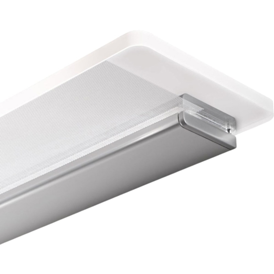 Applique da bagno led 28w 3000k alluminio anodizzato linea light skinny