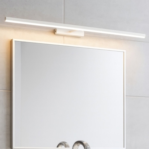 Visualizza i dettagli per Linea light straight applique specchio da bagno 82cm led 2700k Linea light straight applique specchio da bagno 82cm led 2700k