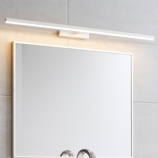 Linea light straight applique specchio da bagno 82cm led 2700k