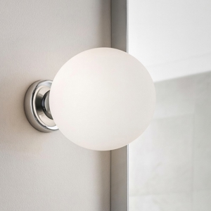 Visualizza i dettagli per Perenz applique grape cromo da bagno sfera vetro moderna Perenz applique grape cromo da bagno sfera vetro moderna