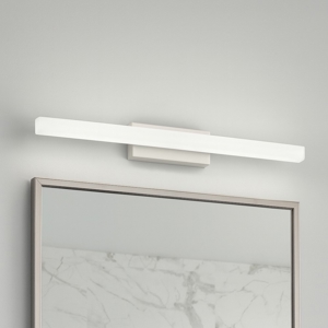 Applique bianca per specchio bagno moderno led 12w
