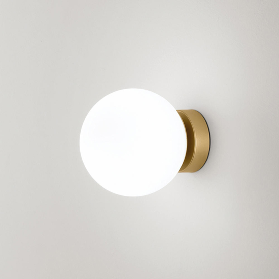 Applique da bagno oro sfera vetro maga perenz Applique da bagno oro sfera vetro maga perenz