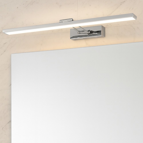 Applique per specchio bagno luce orientabile led 18w 4000k