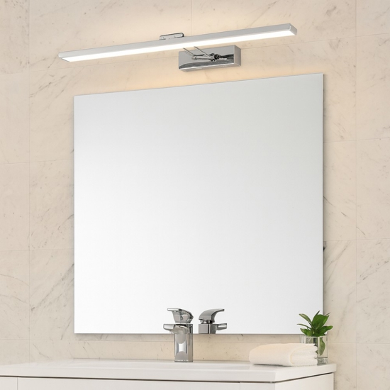 Applique per specchio bagno luce orientabile led 18w 4000k