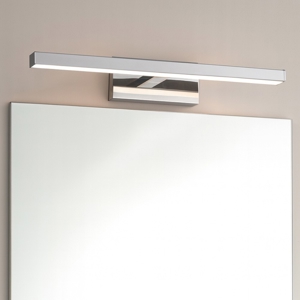 Applique specchio bagno cromo led 12w 3000k