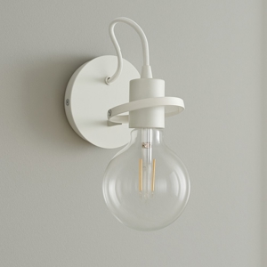 Applique da parete minimal ap1 ideal lux bianco