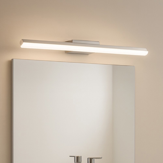Applique per specchio bagno 84cm led 20w perenz bold cromo