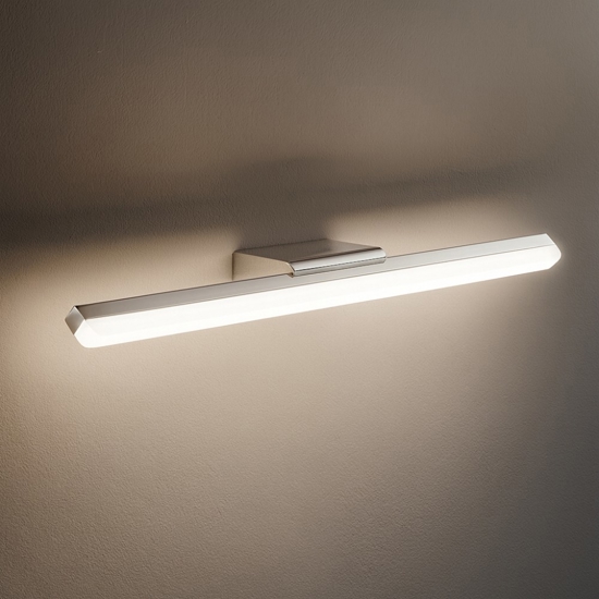 Applique per specchio bagno 84cm led 20w perenz bold cromo