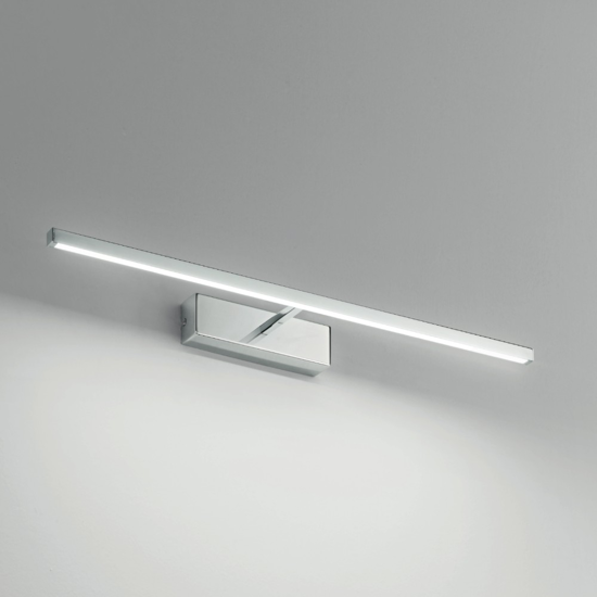 Applique per specchio da bagno 12w 4000k cromo isyluce