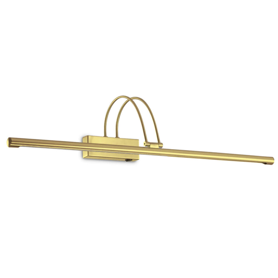 Applique specchio bagno oro satinato ideal lux bow ap d76 Applique specchio bagno oro satinato ideal lux bow ap d76