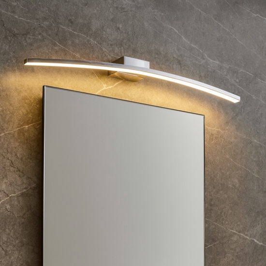 Applique per specchio da bagno cromo 6w 4000k top light