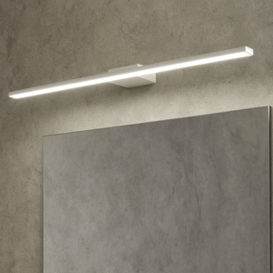 Applique da bagno bianco 14w 3000k line toplight
