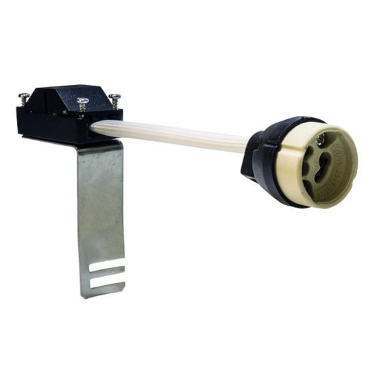 Portalampadina gu10 con cavo da 10cm (o,75mm) diametro 28cm